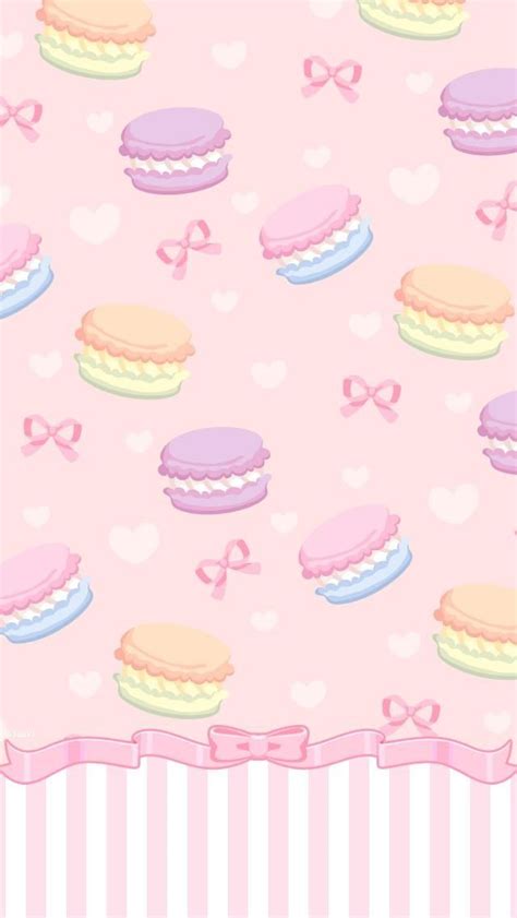 堆糖－美好生活研究所 Macaron Wallpaper Wallpaper Iphone Cute Kawaii Wallpaper
