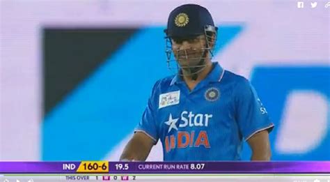 Dhoni Hits Another Last Ball Six Fans Go Wow