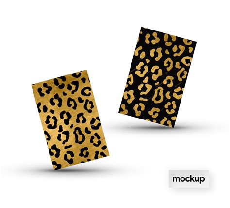 Black Gold Leopard Print Seamless Pattern — Drypdesigns