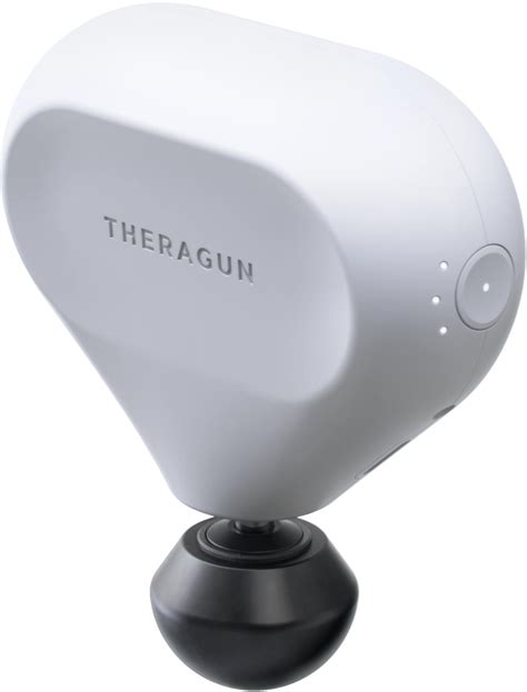 Theragun Mini Handheld Percussive Massage Gun White Mini Pkg Wht Us Best Buy