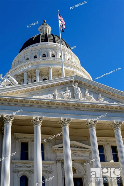 California State Capitol Building In Sacramento Stock Photo Picture