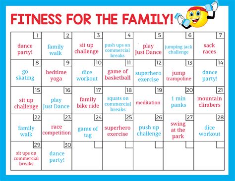 2 week food supply list family of 4. Fun Family Fitness - Fun Ways To Keep You Moving