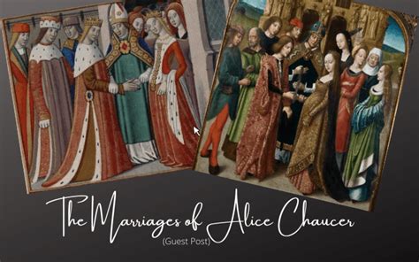 The Marriages Of Alice Chaucer Guest Post