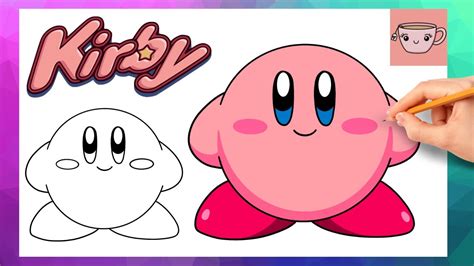 Cómo Dibujar Kirby Tutorial De Dibujo Lindo Y Fácil Paso A Paso