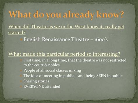 Ppt Welcome To The Theatre Powerpoint Presentation Id1923155