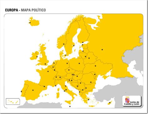 Mapas De Europa 2019 Más De 200 Imágenes Para Imprimir