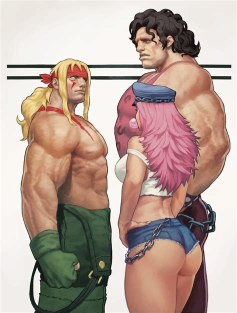 Poison Alex And Hugo Andore Street Fighter And 2 More Drawn By