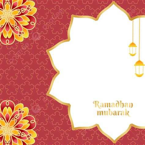 Islam Maroon Png Image Download Luxury Gold Maroon Twibbon Banner
