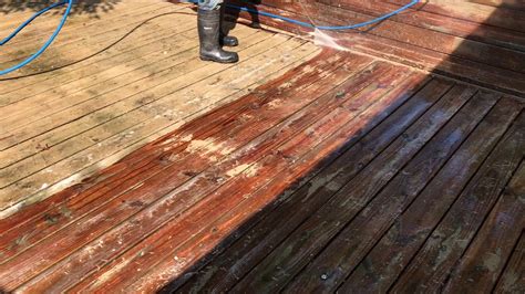 Stripping Sw Super Deck Stain Youtube