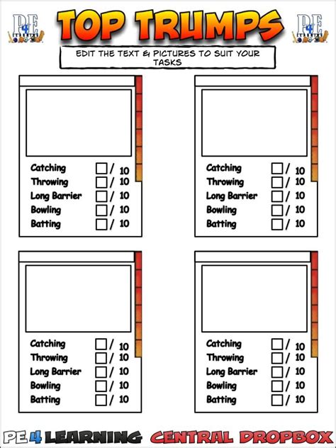 Wordpress Top Trumps Top Trumps Template Trump Card