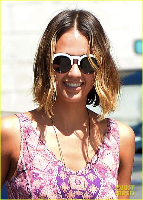 Jessica Alba Steps Out After Showing Off Her Bikini Body During A Beach