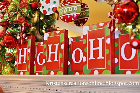 Kristens Creations Whimsical Christmas Mantel 2013