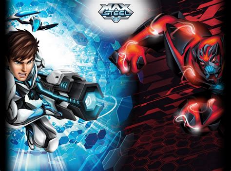 Max Steel Reboot Max Steel Equipo Turbo Fusión Tek Estreno En Cartoon