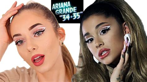 Ariana Grande 34 35 Makeup Tutorial Youtube