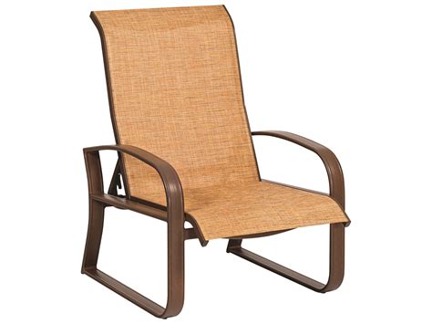 With its elemental form, angled seating position and slung fabric seat, sling lounge chair could be. Woodard Cayman Isle Sling Aluminum Adjustable Lounge Chair | WR2FH435