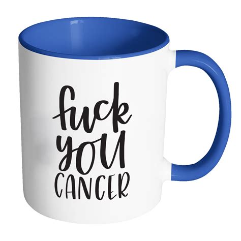 fuck you cancer mug far kew emporium