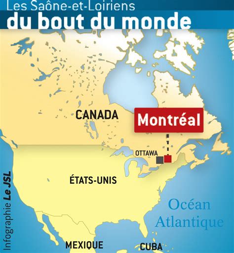 Montréal carte du Canada Voyage Carte Plan