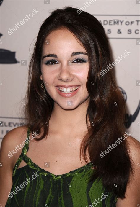 Haley Pullos Arrives 40th Annual Daytime Editorial Stock Photo Stock