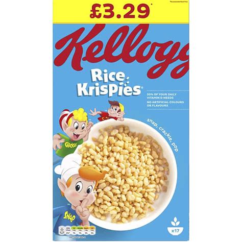 Kelloggs Rice Krispies Cereal 510g Bb Foodservice