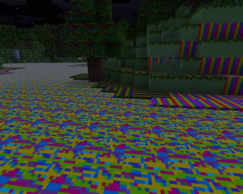 Minecraft Rainbow Texture Pack Mod 2022 Download