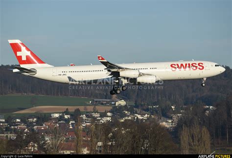 Hb Jmc Swiss Airbus A340 300 At Zurich Photo Id 683431 Airplane