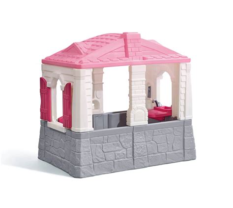 Kreher xl faltbares kinderspielhaus, spielhaus, gartenhaus aus robustem kunststoff. Spielhaus Garten Kunststoff Step2 Lili Rosa ...