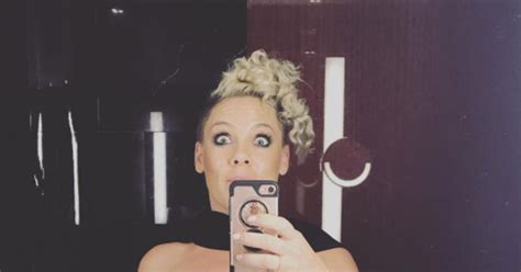 pink shares topless instagram photo of herself pumping breast milk while taking a break from