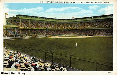 Tiger Stadium Postcards Historic Detroit