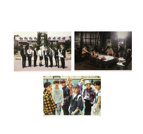 Ateez Zero Fever Part 1 Album Official Posters 3 Posters Set Kpop Usa