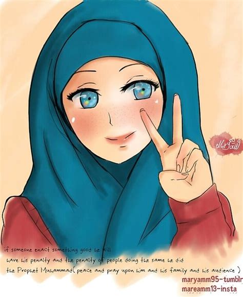 √ 100 gambar kartun muslimah tercantik dan manis hd kuliah desain
