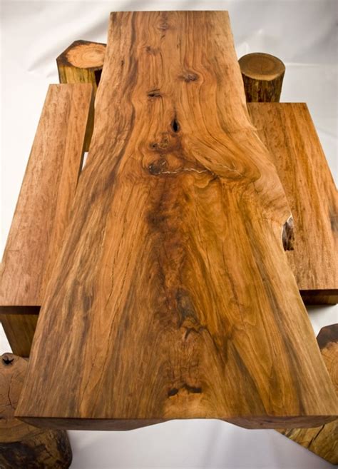 Rustic Wood Furniture For Original Contemporary Room Design Digsdigs