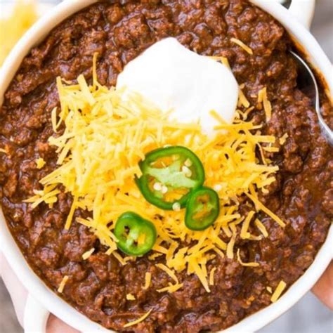 Texas Chili Recipe Best Bowl O Red Gonna Want Seconds