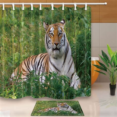 Photo gallery featuring a safari style contemporary primarypiece home by metropole architects. Safari Decor, Wild Animal Tiger Lies on the Grass of Green ...