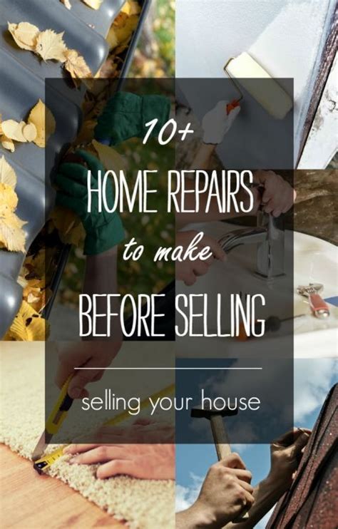 Home Selling Tips Repairs To Make Before Listing Home