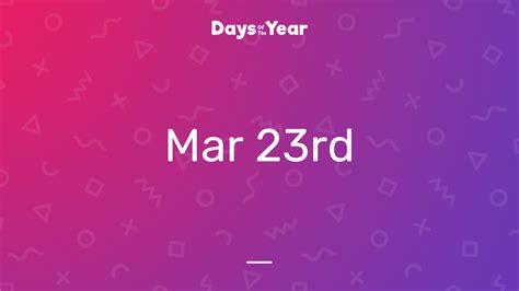 national holidays on march 23rd 2024 days of the year