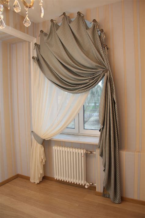 And a big window that needed to be covered. Cool Way to Hang Curtains Without a Rod - Decor Inspirator