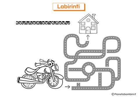 Labirinti Da Stampare Per Bambini Di 5 Anni Circa Pianetabambiniit