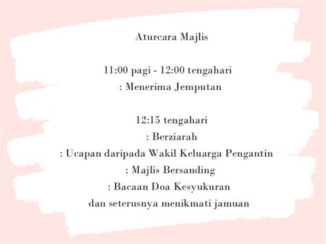 Undangan ke majlis perkahwinan nabilah & hafiz. Undangan Majlis Perkahwinan Jawi Png