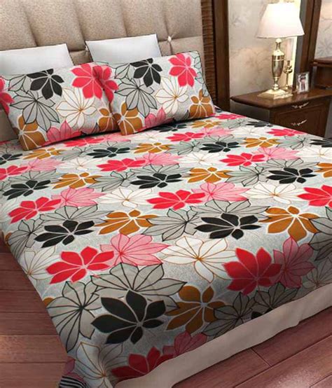Home Candy Double Cotton Floral Bed Sheet Buy Home Candy Double Cotton Floral Bed Sheet Online