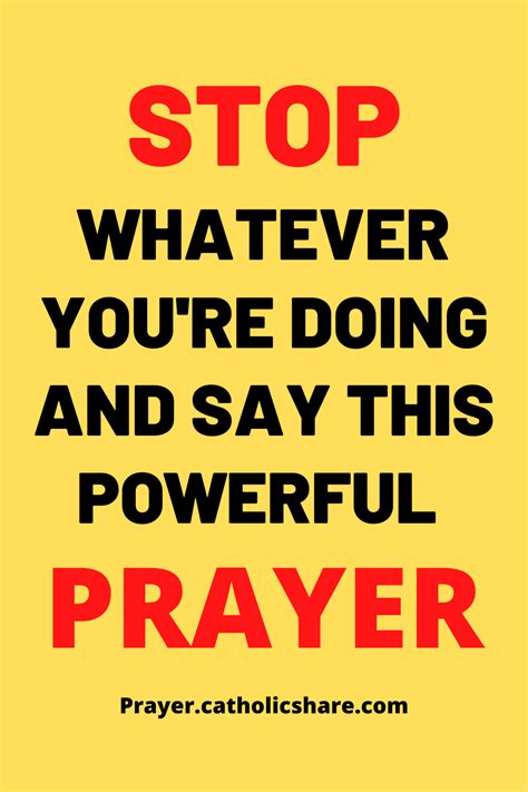 Stop Whatever Youre Doing And Say This Powerful Prayer Stop God
