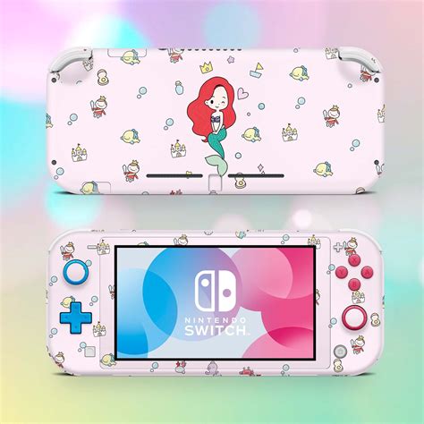 Mermaid Nintendo Switch Lite Skin Cute Switch Sticker | Etsy