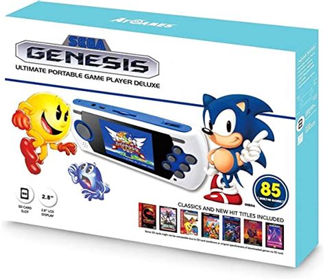 Sega Genesis Ultimate Portable Game Player Deluxe 85 Games