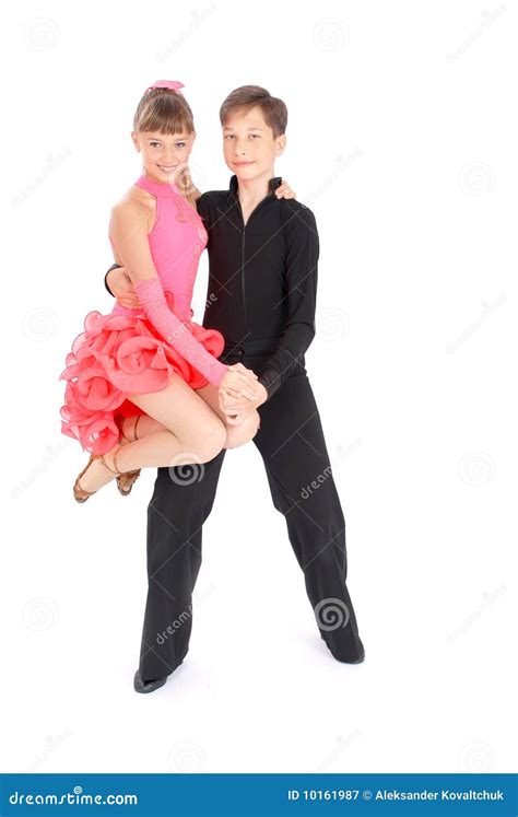 Boy And Girl Dancing Ballroom Dance Stock Image Image Of Music Samba