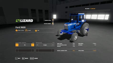 Fs19 Ford 9600 Cabbed Beta Fs 19 Tractors Mod Download