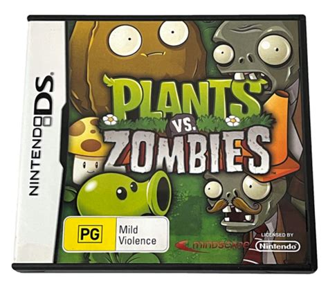 Plants Vs Zombies Nintendo Ds 2ds 3ds Game Complete Ebay