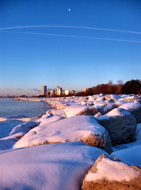 Soul Amp Photos Of Lake Michigan Ice Formations In Sunrise On The