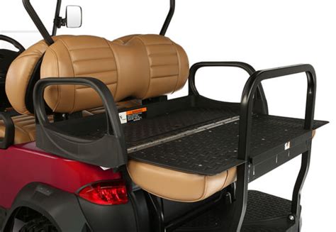 Fold Out Rear Seat Kit Club Car Golf Cart Accessories