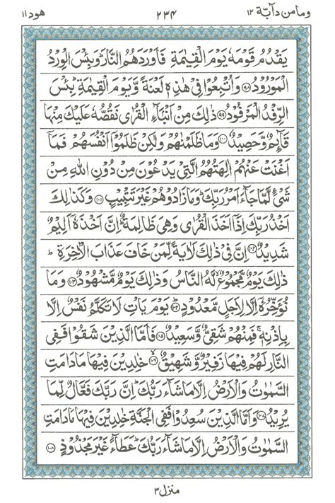 Al Quran Surah Hood Ayat 089 To 123 Deen4all Com