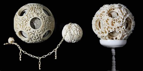 The Mind Boggling Artistry Of Chinas Ivory Puzzle Balls Atlas Obscura