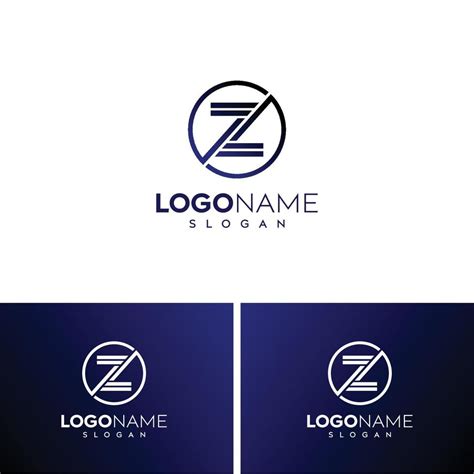Abstract Letter Z Logo Zz Logo Design 8056969 Vector Art At Vecteezy